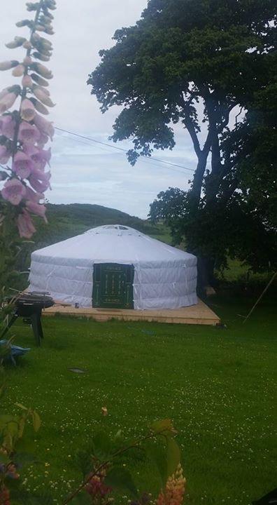 The Yurt Hotell Isle of Gigha Eksteriør bilde